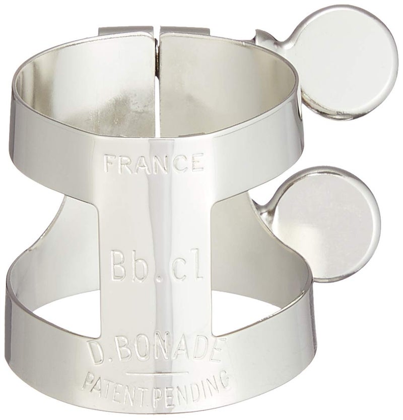 Bonade 2250U Nickel Clarinet Ligature, Inverted - Image 1
